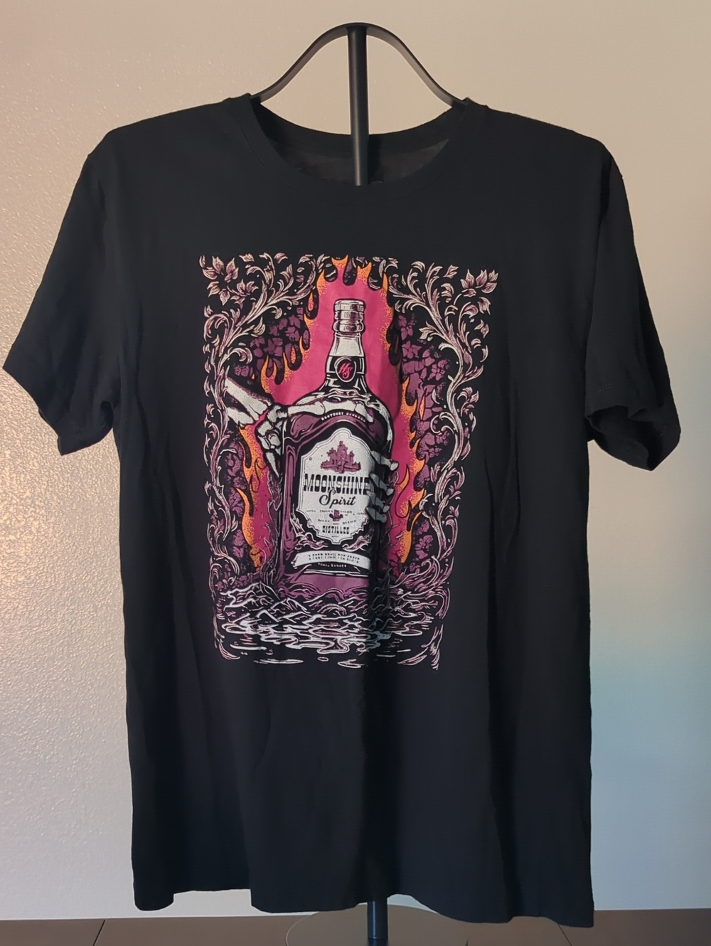 100% Cotton Brad Paisley Moonshine Spirit Tee Shirt Size Large